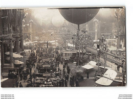 CPA Carte Photo Le Grand Palais 1910 Exposition De La Locomotion Aerienne - Globos