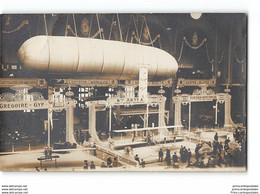 CPA Carte Photo Le Grand Palais 1910 Exposition De La Locomotion Aerienne - Mongolfiere