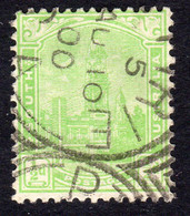 Australia South Australia 1899-1905 ½d Yellow-green. Perf. 13, Used, SG 241 - Used Stamps