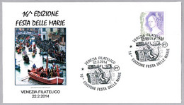 Delcampe - 16 Edizione FESTA DELLE MARIE - CARNAVAL. Venezia 2014 - Karnaval