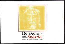 1998 Italiua/Vaticano, Folder Bolaffi Ostensione Sacra Sindone - Pochettes