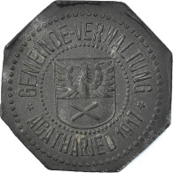 Monnaie, Allemagne, Algringen, 10 Pfennig, 1917, TTB, Zinc - Monetary/Of Necessity