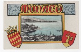 MONACO - FRISE STYLE ART NOUVEAU - BLASONS - ED. NARBO - Collezioni & Lotti