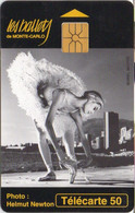 TÉLÉCARTE PHONECARD MONACO LES BALLETS DE MONACO 50 UNITÉS  UTILISÉE DANSE 1995 - Monace