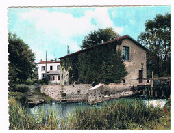 CPSM Moulin Au Pont De LA BRANLE - Cerizay