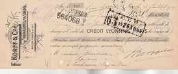 Lettre Change Illustrée 15/6/1929 KORFF Fabricants Cacao AMSTERDAM Pays Bas Verso Timbre Fiscal à Chartoire Combronde 63 - Niederlande