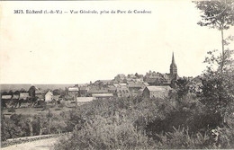 BECHEREL Vue Générale Prise Du Parc De Caradeuc 1921 - Bécherel