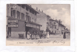 CPA :  14 X 9  -  Douvaine  -  Hôtel  Dimier - Douvaine