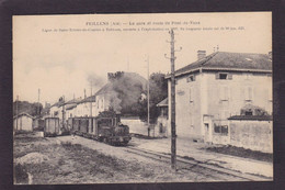 CPA [01] Ain Feillens Gare Station Chemin De Fer Train - Non Classés