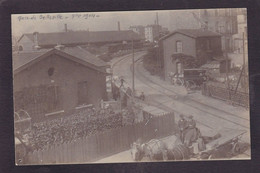 CPA [54] Meurthe Et Moselle Belleville Gare Chemin De Fer Carte Photo Non Circulé - Autres & Non Classés