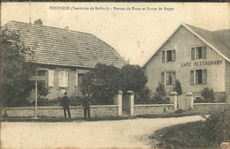 Fontaine Bureau De Poste Et Route De Reppe - Fontaine