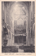 2136 - Caen - 1944-1945 - Eglise Saint-Pierre - L'intérieur - Caen