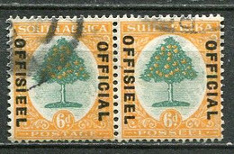 Union Of South Africa Official, Südafrika Dienst Mi# 16-7 Gestempelt/used - Servizio