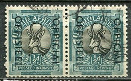 Union Of South Africa Official, Südafrika Dienst Mi# 74-5 Gestempelt/used - Dienstmarken