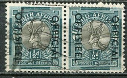 Union Of South Africa Official, Südafrika Dienst Mi# 74-5 Gestempelt/used - Officials