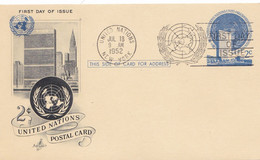 USA 1952 - UNO - Maximumkarten (MC)