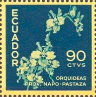 EQUATEUR, Orchidée, Orchidées, Orchid, Orquideas 1960. Neuf Sans Charnière ** (MNH) - Orquideas