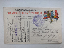 Carte Postale Bureau Des Vaguemettes? Verdun 5 Regt Art A Pied Noel? - Oorlog 1914-18