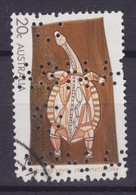 Australia Perfin Perforé Lochung 'G NSW G' 1971 Mi. 472, 20c. Turtle Tortoise Schildkröte - Perforiert/Gezähnt