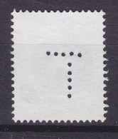 Australia Perfin Perforé Lochung 'T' Tasmania 1974 Mi. 561, 10c. Star Saphire ERROR Variety 'Missing Pin' (2 Scans) - Perforadas