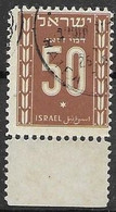 1949 Israel Best Of Postage Due Set 40 Euros - Timbres-taxe