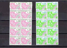 1986 - Bloc De 8 Timbres * 4 : N ° 190 à  193 - 1964-1988