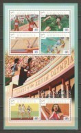 Dominica - MNH Sheet SUMMER OLYMPICS LOS ANGELES 1984 - Ete 1984: Los Angeles