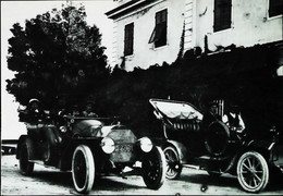 ► Il Maestro PUCCINI Villa & Taxi Automobile  (Carte Photo Reproduction Italienne) - Taxis & Fiacres