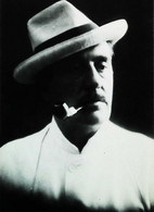 ► Il Maestro PUCCINI Fumeur De Pipe   (Carte Postale Photo Reproduction Italienne) - Andere & Zonder Classificatie