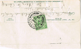 38742. Fragmento Tarjeta Privada TIPTON (Middland West)  1920. Patentees Lockerbie And Wilkinson - Covers & Documents