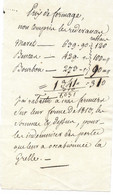 1813 RABATS SUR LE PRIX DE FERMAGE A CAUSE DE LA GRELE POUR BOURBON BENCAS MAVET - PIECE AUTOGRAPHE - Documenti Storici