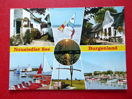 Neusiedler See - Burgenland - Wappen - Österreich - Windsurfen Boote Puszta - Neusiedlerseeorte