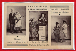 SPECTACLE - Cirque -- Fantaisistes à Transformation - Zirkus