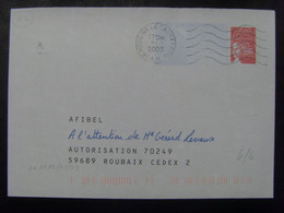 54- PAP Réponse Luquet RF Afibel 0301916 Obl Verso Vierge - Listos Para Enviar: Respuesta /Luquet