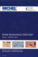 Michel Briefe Deutschland 2020/2021 Band 1 1849-1945 Portofrei! Neu - Duitsland