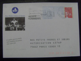 132- PAP Réponse Luquet RF Nos Petits Frères Et Sœurs 0205111 Obl - Listos Para Enviar: Respuesta /Luquet