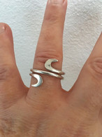 Bague En Argent Massif Taille 60/61 - Anillos