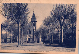 38 / CHARAVINES / PLACE DE L EGLISE - Charavines