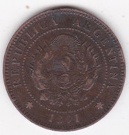 ARGENTINE / TUCUMAN. UN CENTAVO 1891. BRONZE - Argentinië