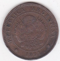 ARGENTINE / TUCUMAN. UN CENTAVO 1891. BRONZE - Argentine