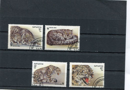 KYRGIZSTAN 1994 WWF Snow Leopard.CTO. - Used Stamps