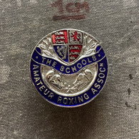 Badge Pin ZN009753 - The Schools Amateur Boxing Association England - Boxen