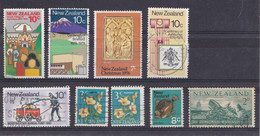 NEW ZEALAND DIFFERENT USED STAMPS - Collections, Lots & Series
