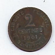 Monnaie - France - Dupuis - 2 Centimes - 1901 - B. 2 Centimes
