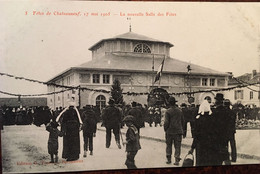 Cpa, Fêtes De Chateauneuf, 17 Mai 1905, La Nouvelle Salle Des Fêtes, éd G.Trochon, Animée, Non écrite - Chateauneuf Sur Charente