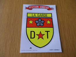 VAR - LA GARDE - Blasons De France - écusson - Autocollant - La Garde