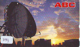 Télécarte Japon * ESPACE (899) * GLOBE * SATELLITE * TERRESTRE * MAPPEMONDE * Telefonkarte Phonecard JAPAN * - Space