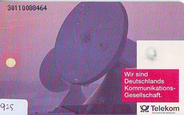 Télécarte GERMANY * ESPACE (925) * GLOBE * SATELLITE * TERRESTRE * MAPPEMONDE * Telefonkarte Phonecard - Ruimtevaart