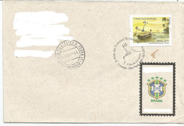 Brazil 2014: Letter With Commemorative Postmark (São Paulo). FIFA World Cup - Brazil 2014. - 2014 – Brazilië