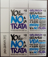 O) 2016 ARGENTINA, AMERICA UPAEP, EXPLOITATION, SLAVERY, NO TO TRAFFICKING,  PAIR MNH - Neufs